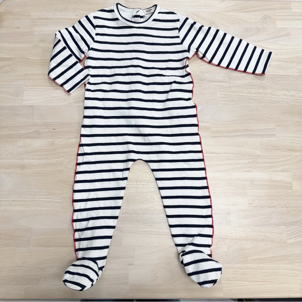Gaultier Bebe striped cotton one piece